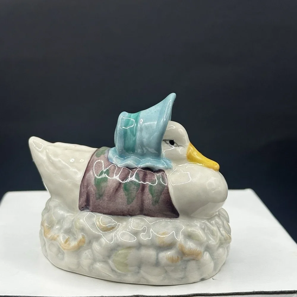 Beatrix Potter Jemima Puddleduck Made A Feather Nest Bewick England 1983 F Warne
